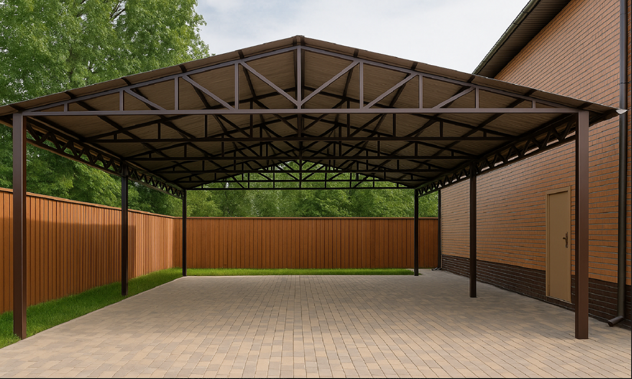 Выбираем фермы для навеса: rогда лучше использовать узкие, а когда широкие конструкции?